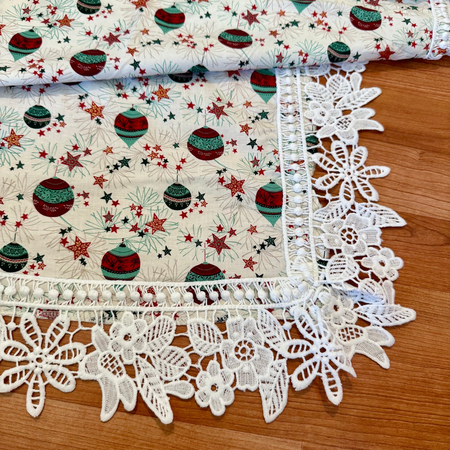 Celebration pattern with ornaments